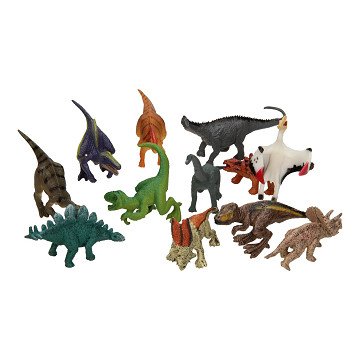 Dinosaurier Luxus-Spielset, 12-tlg.
