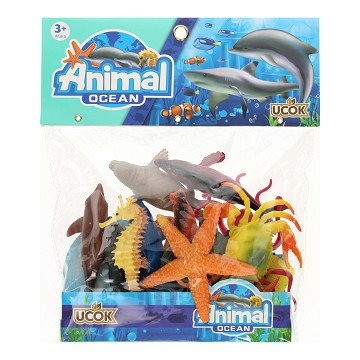 Underwater World Play Figures, 12 pcs.