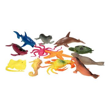 Underwater world Toy figures, 12 pcs.