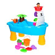 Sand- und Wasserspielset Piratenboot