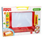 Magnetic Drawing Board XL - Yellow / Red