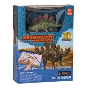 Dino-Skelett-Essen