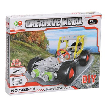 Construction set Metal Cruiser, 92 pcs.