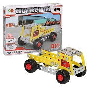 Construction set Metal Dump Truck, 83 pcs.