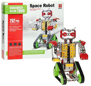 Bausatz Metallroboter, 262-tlg.