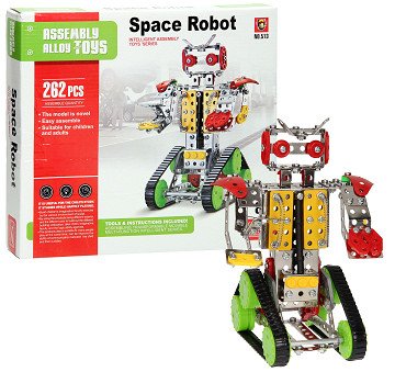 Construction set Metal Robot, 262 pcs.