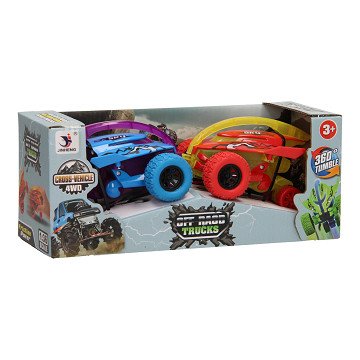 Stunt Car Flame, Set of 2