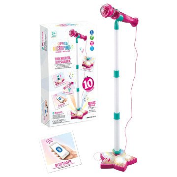 Microphone with Light and Sound with Bluetooth