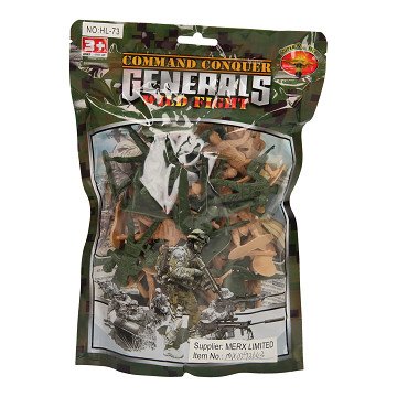 Soldiers Camouflage in Bag, 40 pcs.