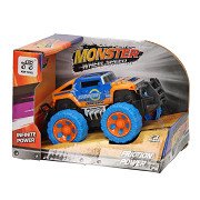 Monster Car Tweekleurig met Frictie