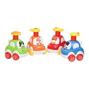 Schiebe- und Fahrauto-Tiere, 1 Stück