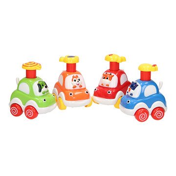 Schiebe- und Fahrauto-Tiere, 1 Stück