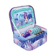 Mermaid -Teeservice im Picknickkoffer