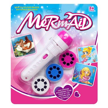 Projektionstaschenlampe Meerjungfrau