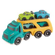 Bio-plastic Transporter Truck with 4 Cars