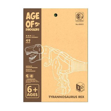 Holzbausatz 3D T-Rex