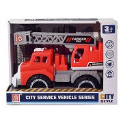 City Service Ladder Truck