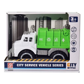 City Service Garbage Truck