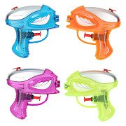 Waterpistooltjes Transparant, 4st.