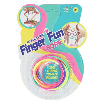 Regenbogen-Fingerseil