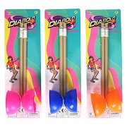 Gekleurde Diabolo met Stokken