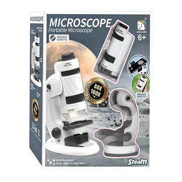 Microscope Set, 60x to 180x Zoom