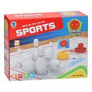 Airbowling and Curling set