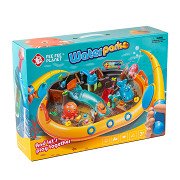 Wasserpark-Set mit 2 Angelruten