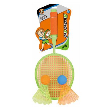 Badminton-Set, große Federbälle
