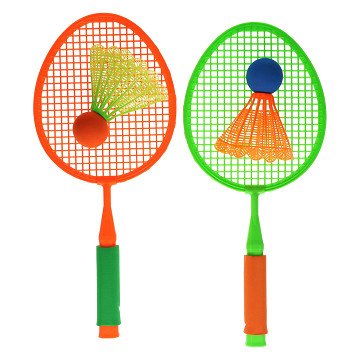 Badmintonset Grote Shuttles