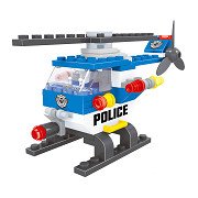 Police Helicopter Construction Set - 68 pcs.