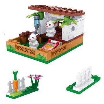 Rabbit Care Facility Construction Set - 73pcs.