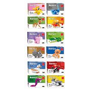 Building set Animal Distribution box, 12 pieces