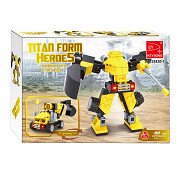 Transforming Robot Excavator Construction Kit - 82 pcs.