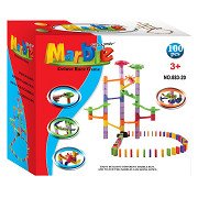 Marble run & domino set, 100 pcs.