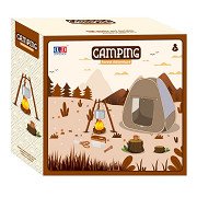 Camping Set Tent Playset, 34-piece.