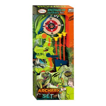 Pfeil- und Bogenset Dino mit Anzeigetafel