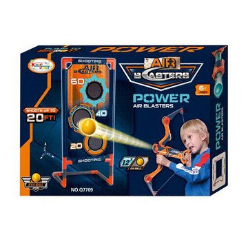 Bow and Arrow Set with Balls and Target
