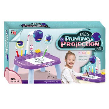 Zeichenprojektionstisch Lila