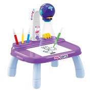 Draw Projection Table Purple