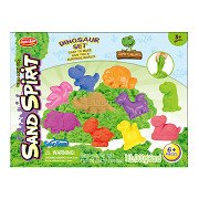 Speelzand met 4 Dino Vormen