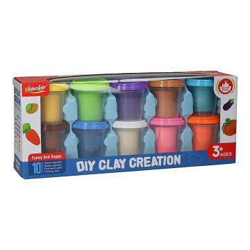 Clay set 10 colours