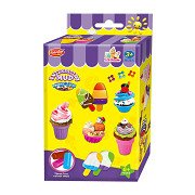 Clay Set Ice Cream Making, 6 pcs.