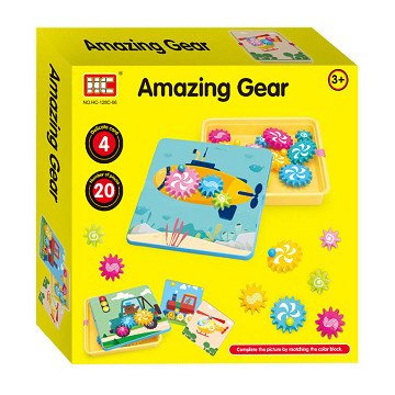 Gear set Yellow, 20 pcs.