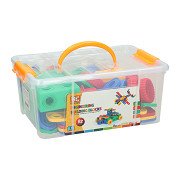 Building Elements in Storage Box, 82pcs.