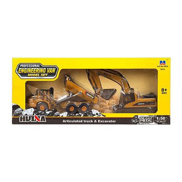 Metalen Constructie Voertuigen Set