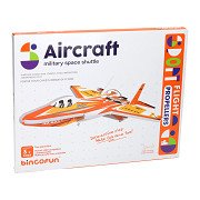 Airplane Construction Kit with Working Propeller