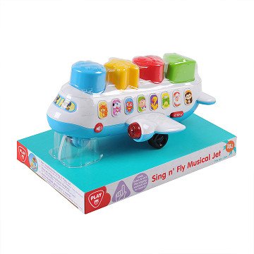 Playgo Vliegtuig met Geluid