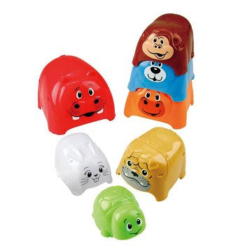 Play Stacking Blocks Animal, 7 pcs.