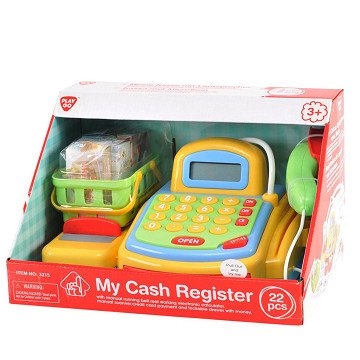 Play Toy Cash Register, 22pcs.